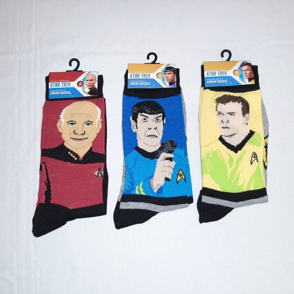 NWT 🖖 Star Trek Sock Bundle!